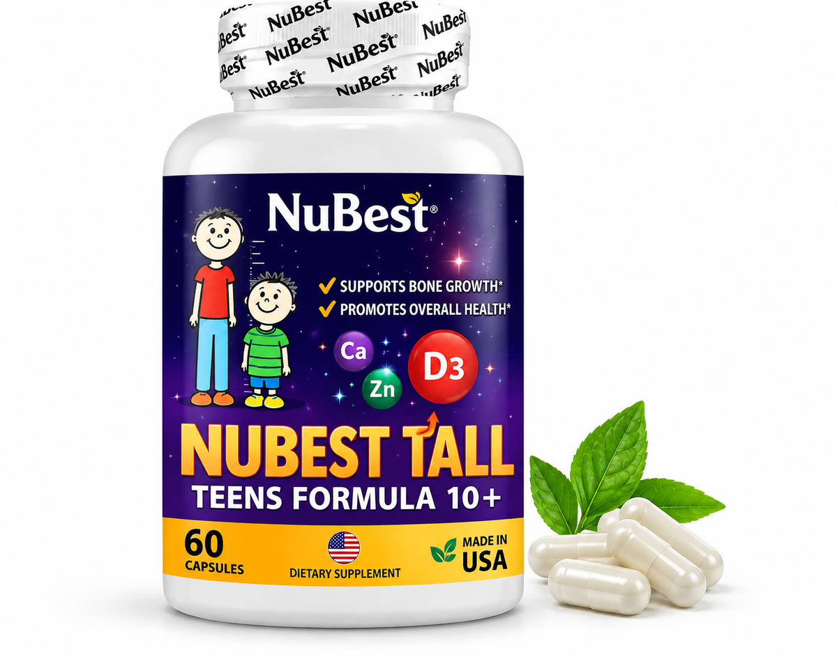 NuBest Tall 10+ Growth Support for Ages 10+ & Teens