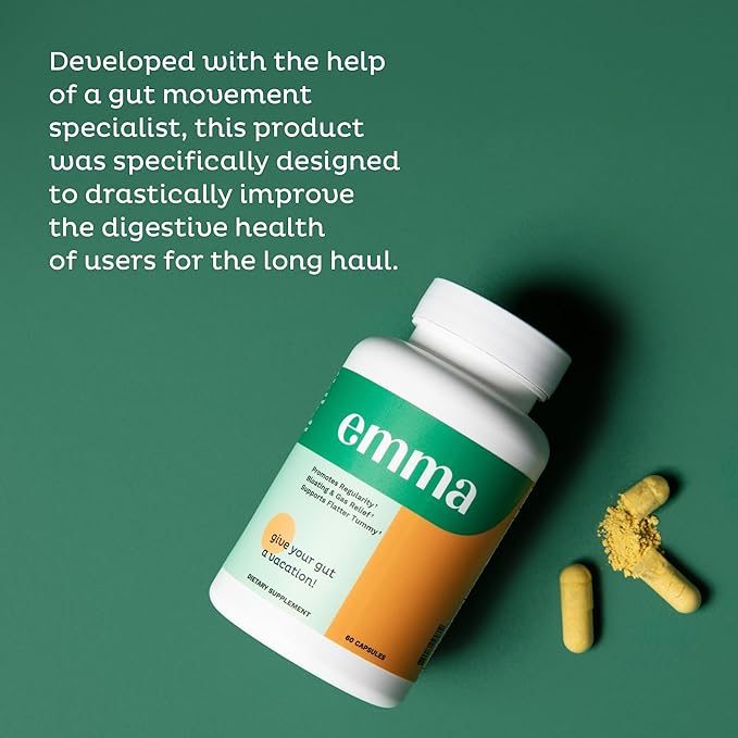 Emma Gut Health Supplement – 60 Capsules