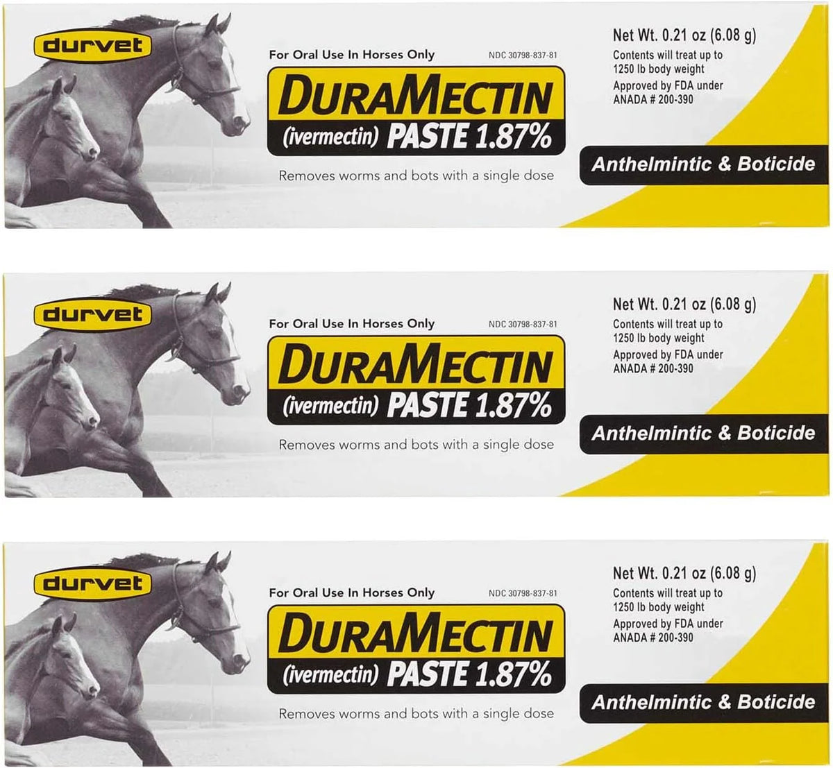 Durvet Duramectin Equine Wormer Paste