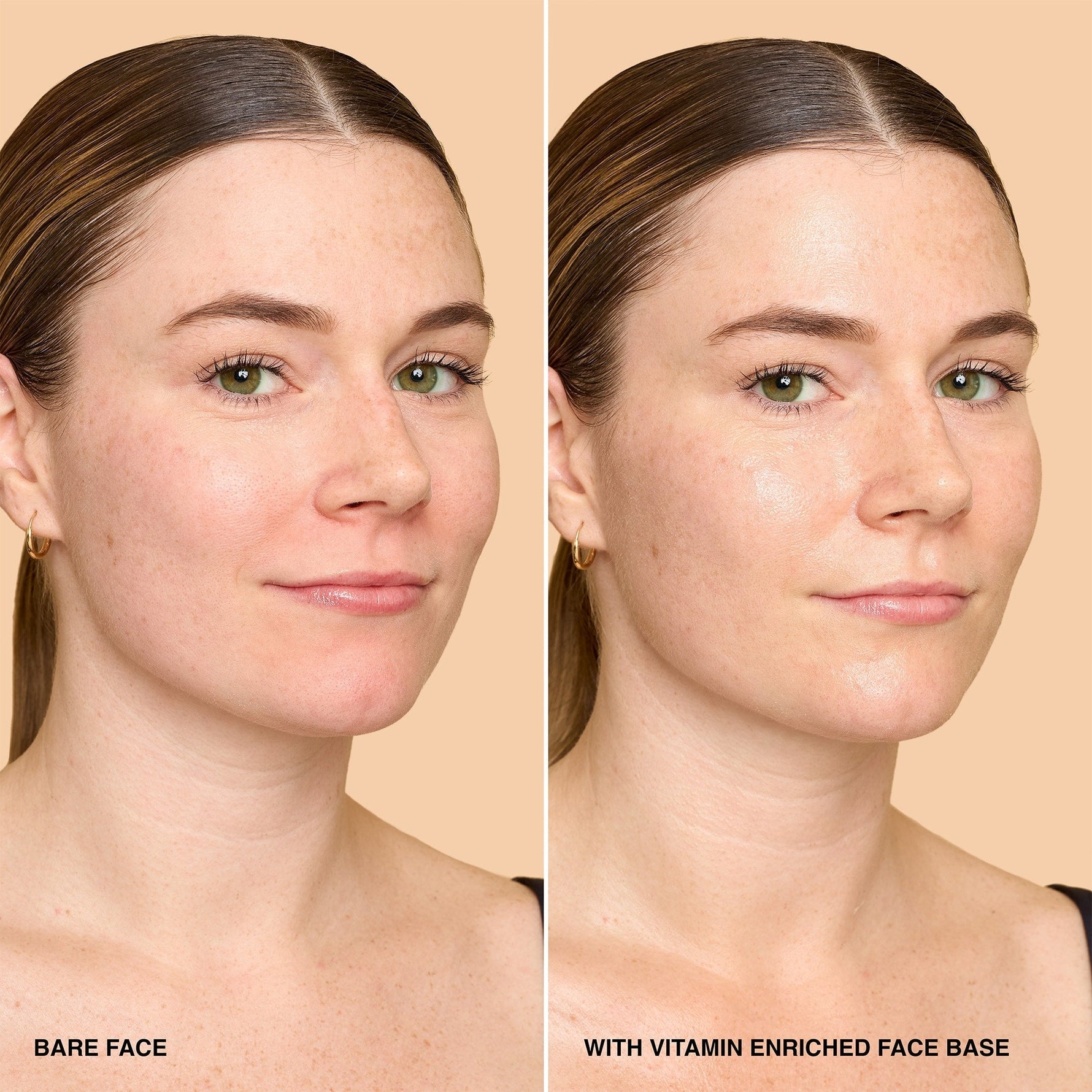 Bobbi Brown Vitamin Enriched Face Base Moisturizer & Primer before and after results