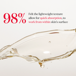 Texture shot of SK-II PITERA Facial Treatment Essence demonstrating its lightweight and easily absorbed consistency.