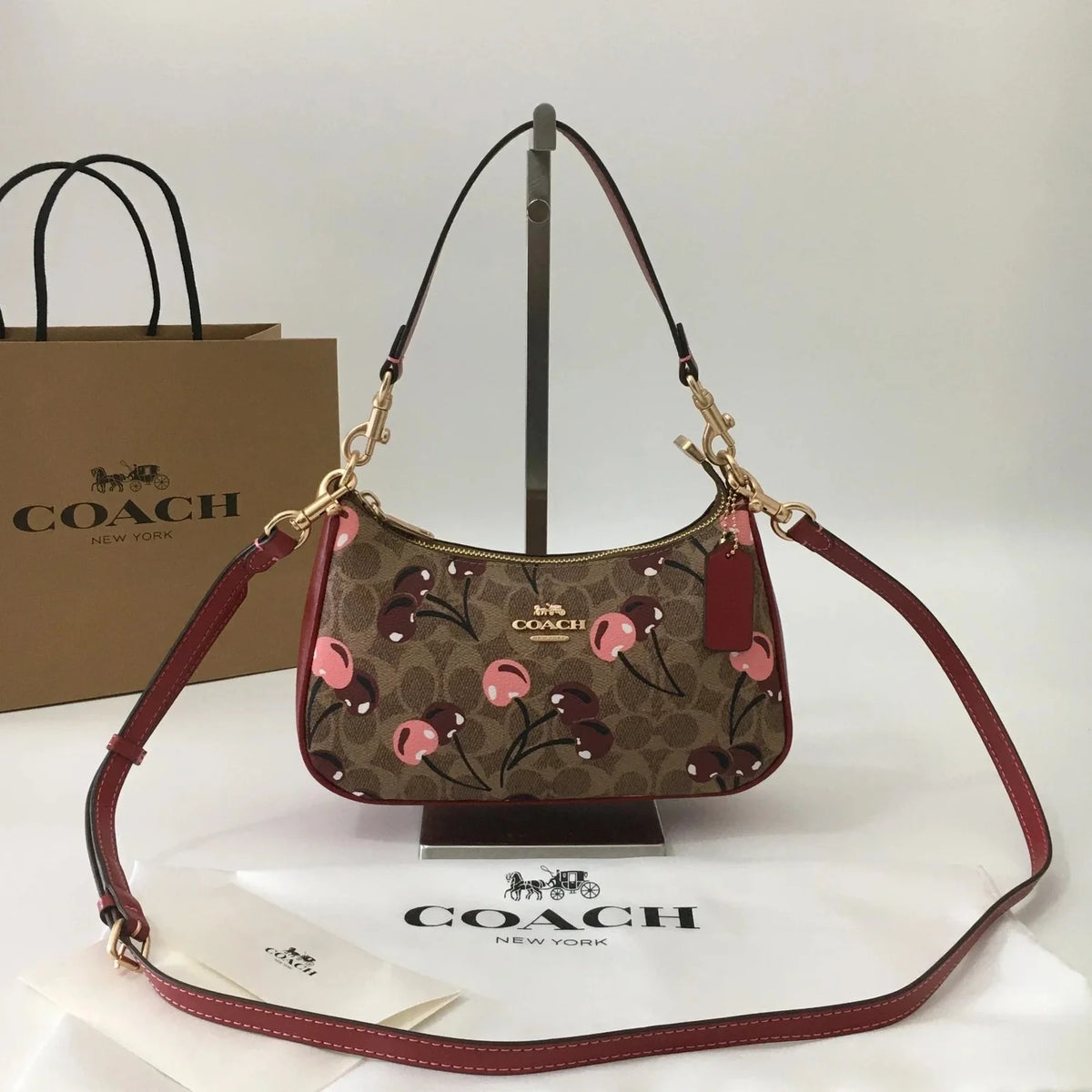 NWT Coach Teri Shoulder Bag CY694 Signature