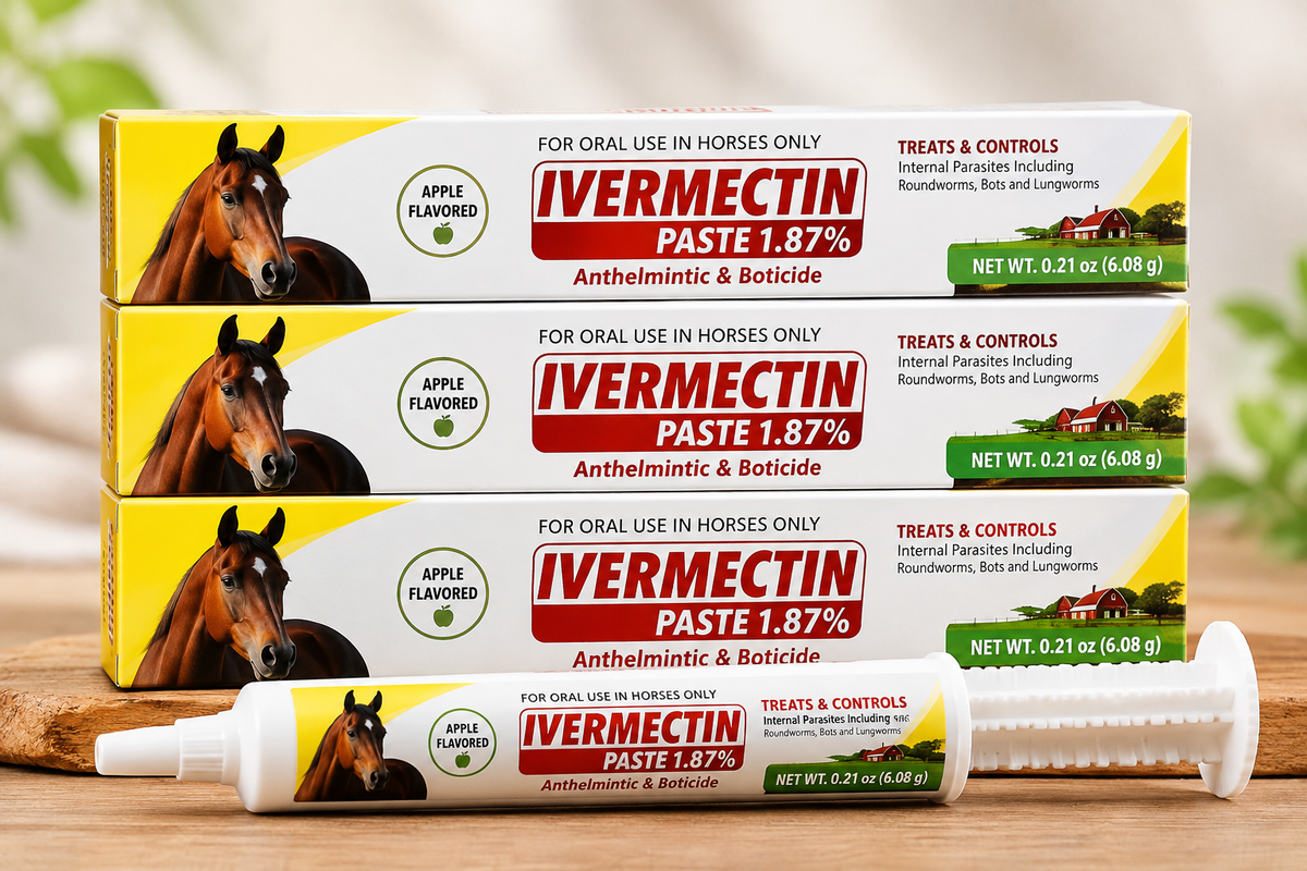 Durvet Ivermectin 1.87% Horse Wormer Paste