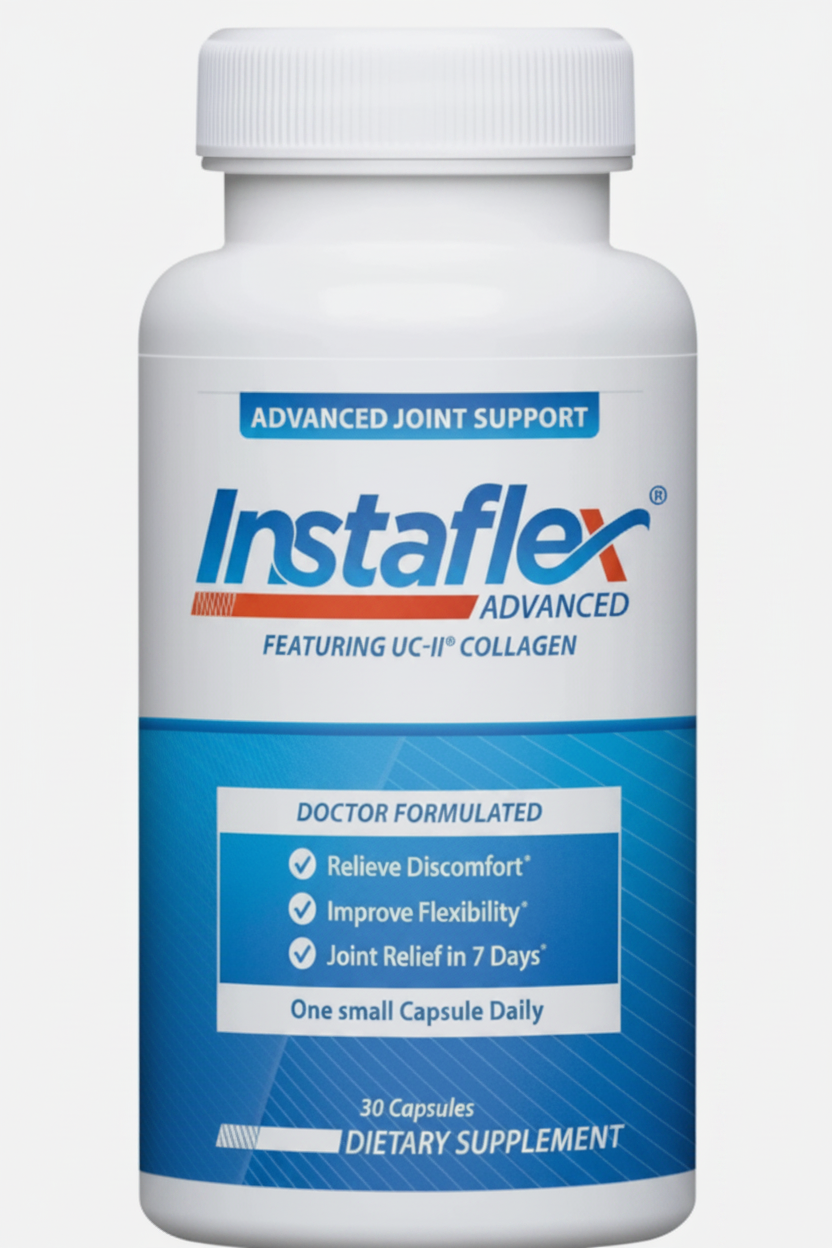 Instaflex Advanced close-up label detail