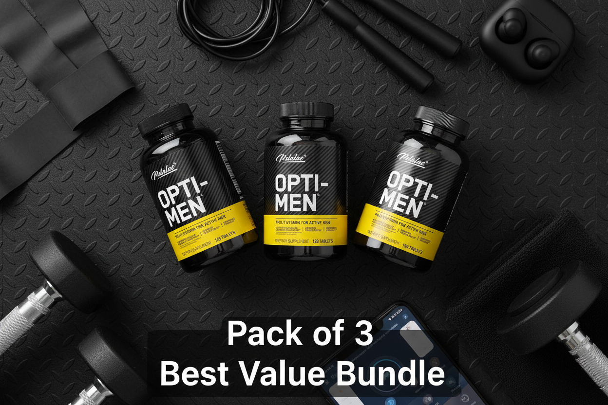 Opti-Men Pack of 3 - Flat Lay