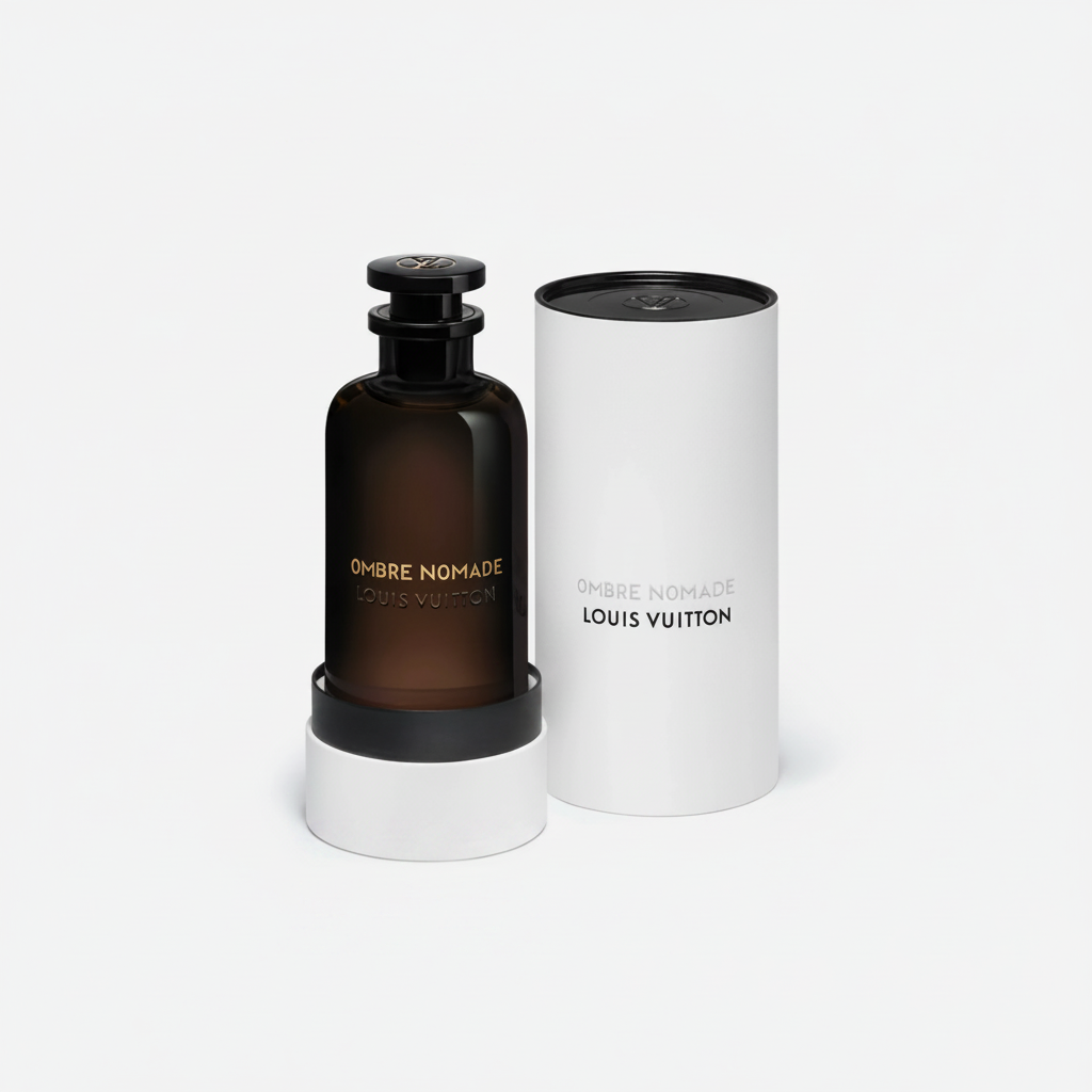 Ombre Nomade studio white background