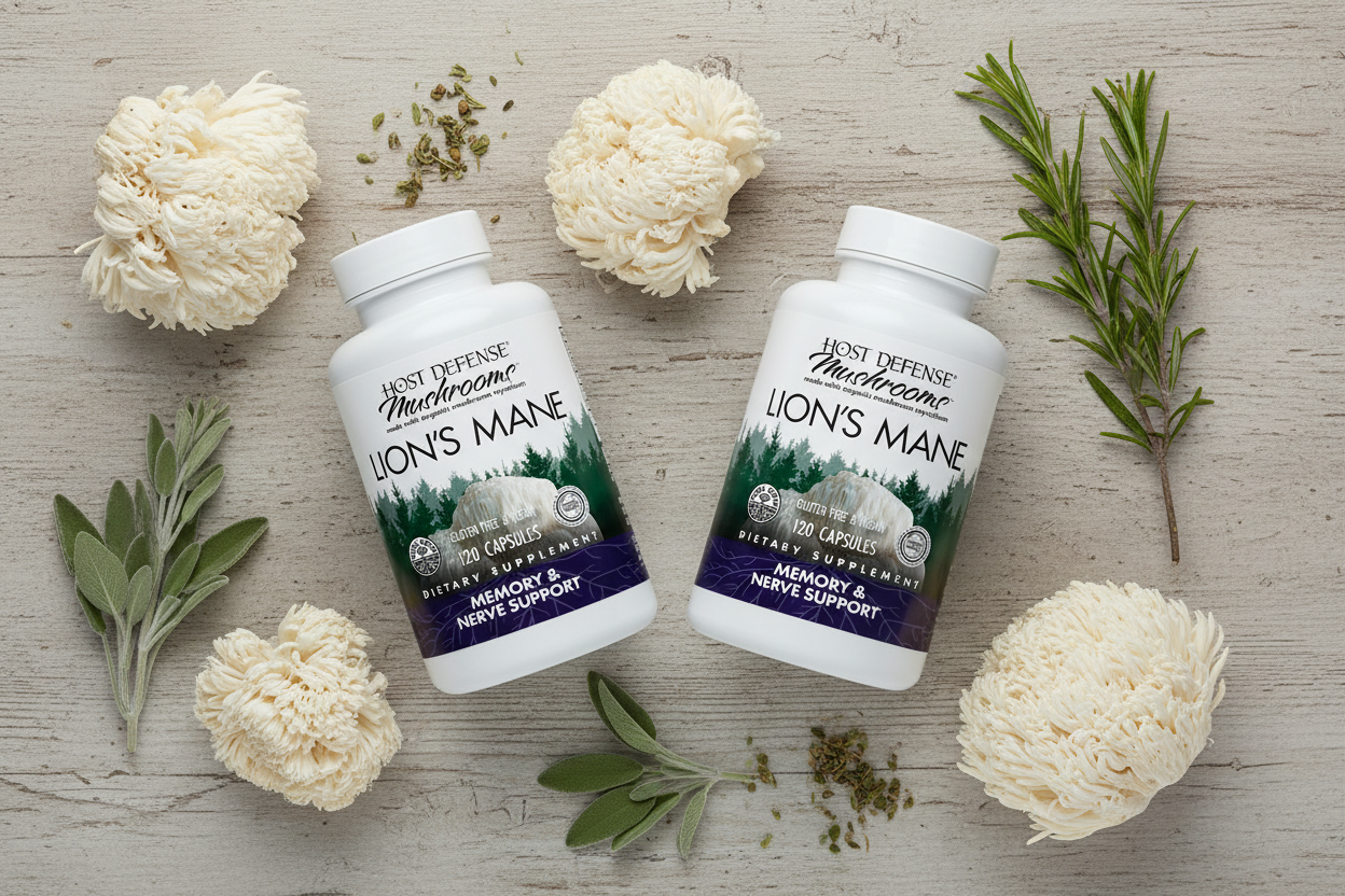 Lion's Mane Pack of 2 - Flat Lay