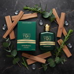 Emporio Armani Stronger With You Sandalwood lifestyle flat lay