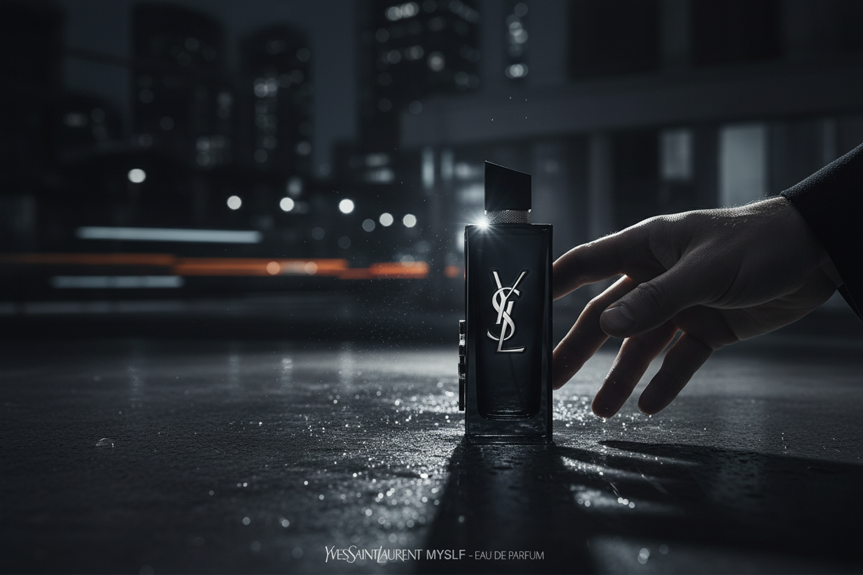 YSL MYSLF moody lifestyle editorial shot