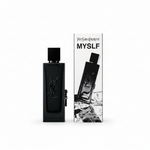 YSL MYSLF bottle on white background