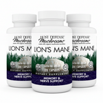 Lion's Mane Pack of 3 - White Background