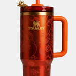 Stanley x Kahu 40oz Tumbler - Floral Engraving Close-Up Detail