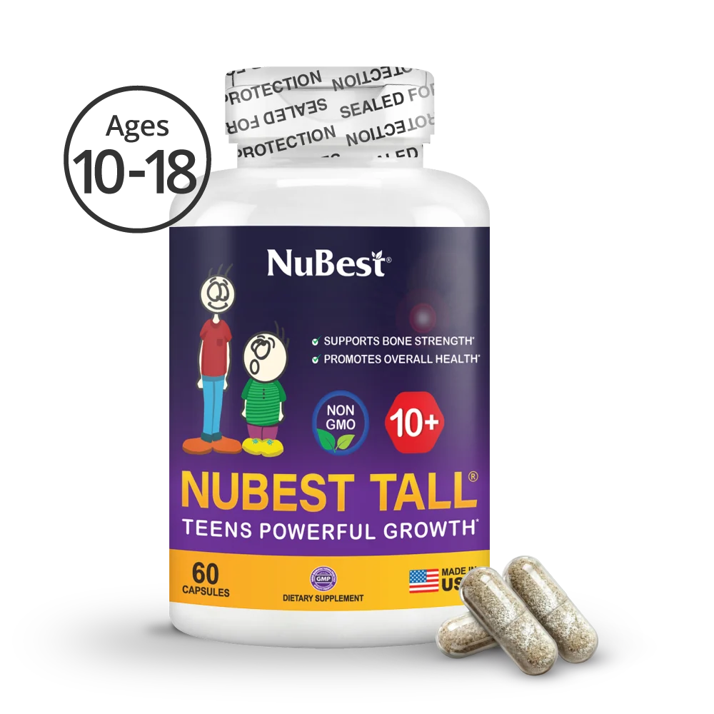 NuBest Tall 10+ Growth Support for Ages 10+ & Teens